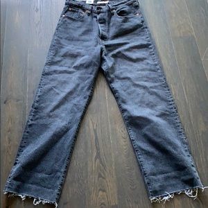 Levi's Ribcage Straight Ankle Jeans - 31